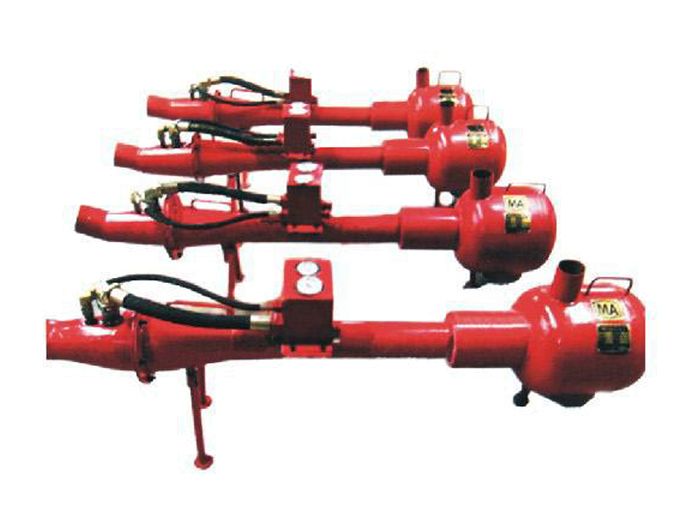 礦用氣動濕式孔口除塵器